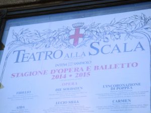 Theatro La Scala 300x225 - Milan-city of fashion and diverse culture