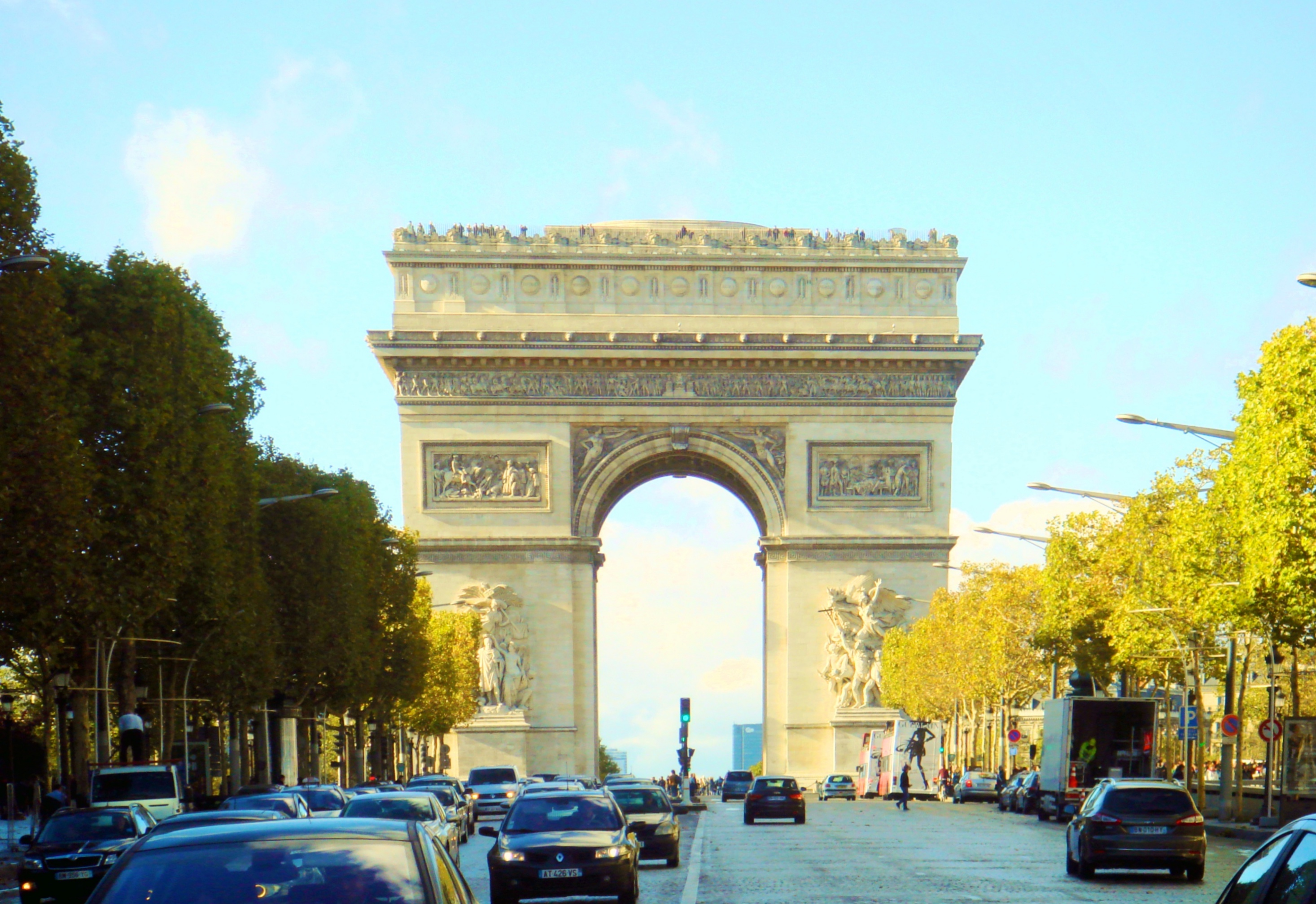Víťazný oblúk3 - Paris-10 most beautiful sights of the most romantic city