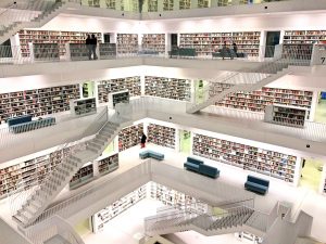 Stuttgart library1 300x225 - Stuttgart-List of 9 places you need to see in this automobile city