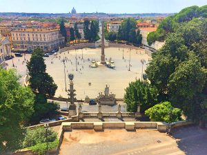 Piazza del Popolo Rome 2018 300x225 - Rím- 20 najvýznamnejších pamiatok, ktoré určite musíte vidieť