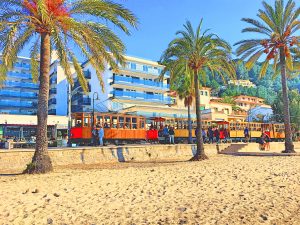 Historicky vlacik Port de Soller Fotor 300x225 - Mallorca - the most beautiful island in the Balearic Islands