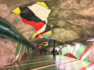 Kunstraggarden 1 300x225 - Stockholm-Metro Art-List of 8 most beautiful metro stations