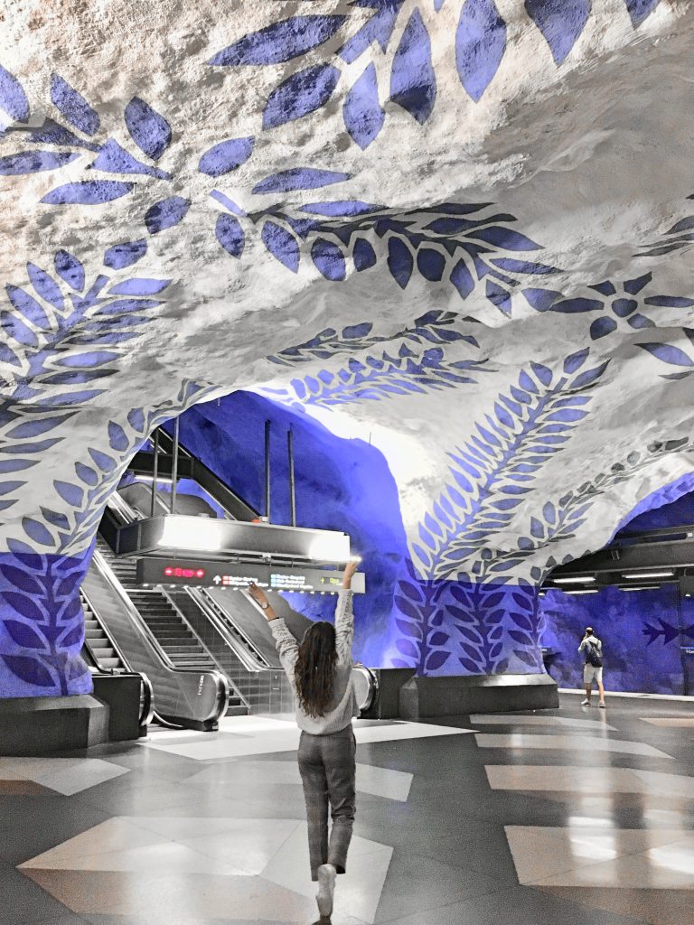 upravená T Central 768x1024 - Štokholm-Metro Art-Zoznam 8 najkrajších staníc metra