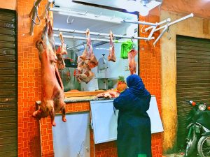 Marrakesch mäso 300x225 - Bezpečnosť v Marakéši-na toto miesto určite nechoďte