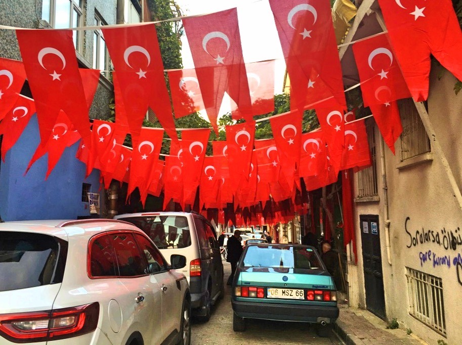Balat vlajka - Balat-Skryté miesta orientálneho Istanbulu
