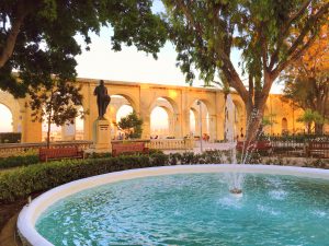 Valetta gardens 300x225 - Malta - 10 places you must visit on this island